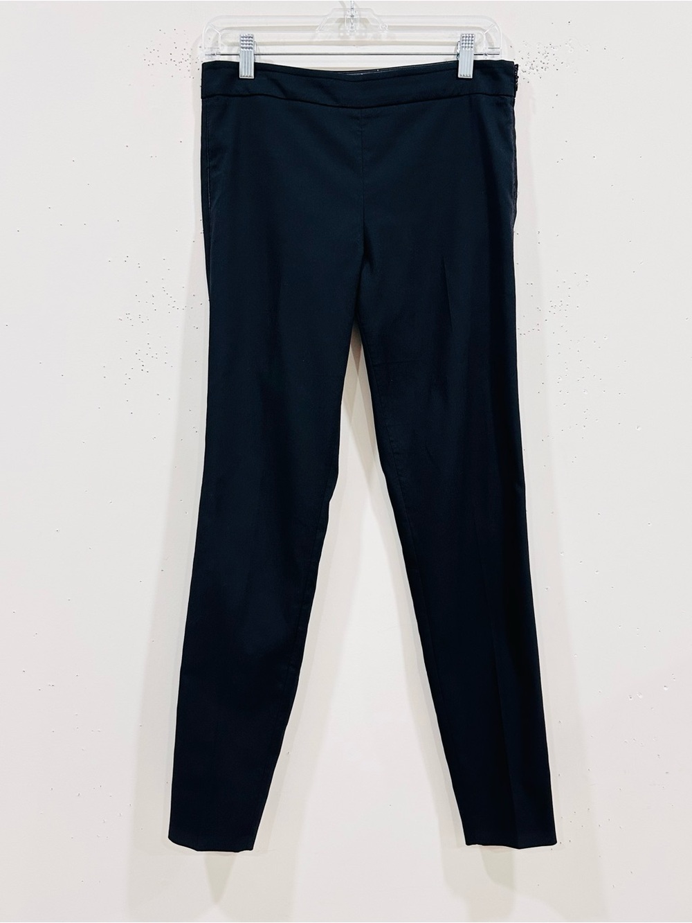 Emporio Armani Dark Gray Luxury Dress Pants Butterfly Trim Lining Size XS